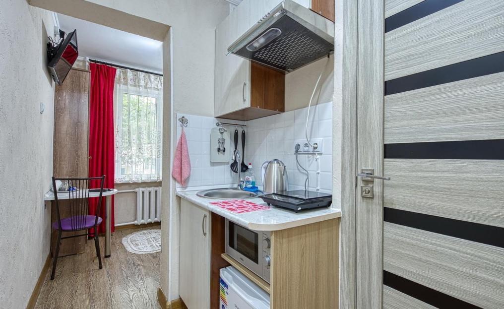 Апартаменты На Улице Клочкова, 128 Almaty Eksteriør bilde